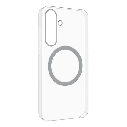 Yuchuan Clear Magnet Case Qi2 fr Galaxy S25 FE, Transparent