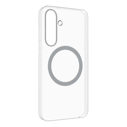 Yuchuan Clear Magnet Case Qi2 fr Galaxy S25 FE, Transparent