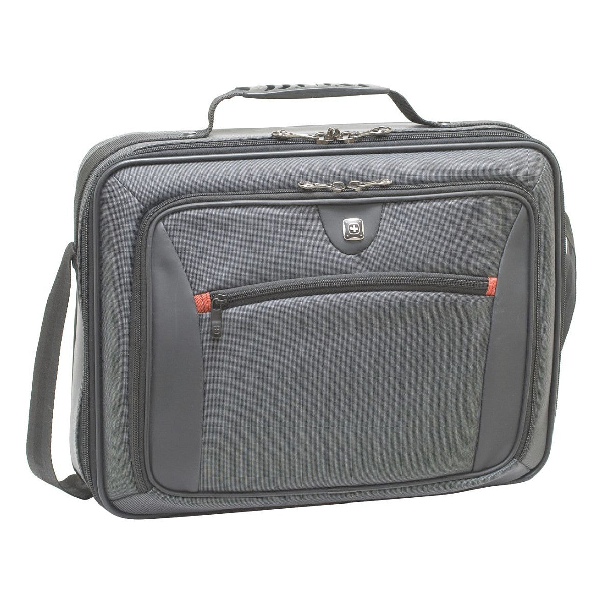 WENGER Insight Notebook Tasche fuer 35.8 bis 39.6cm 14.1 bis 15.6Zoll Tablet Laptop grau