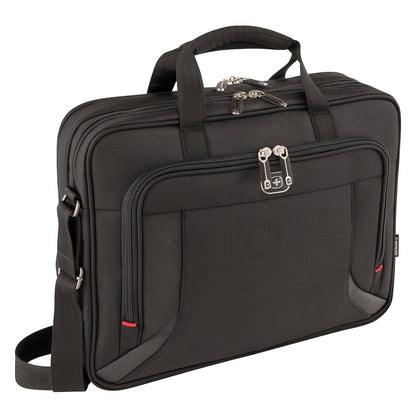 WENGER Prospectus Notebook Tasche fuer 35,8 bis 39,6cm 14,1 bis 15,6Zoll Toploader Tablet Laptop schwarz