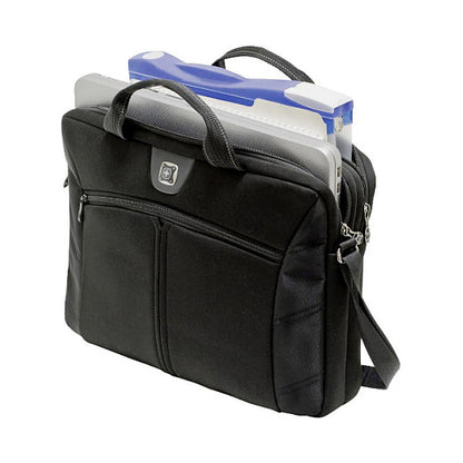 WENGER Sherpa Notebook Tasche fuer 35,8 bis 39,6cm 14,1 bis 15,6Zoll Toploader Tablet Laptop schwarz
