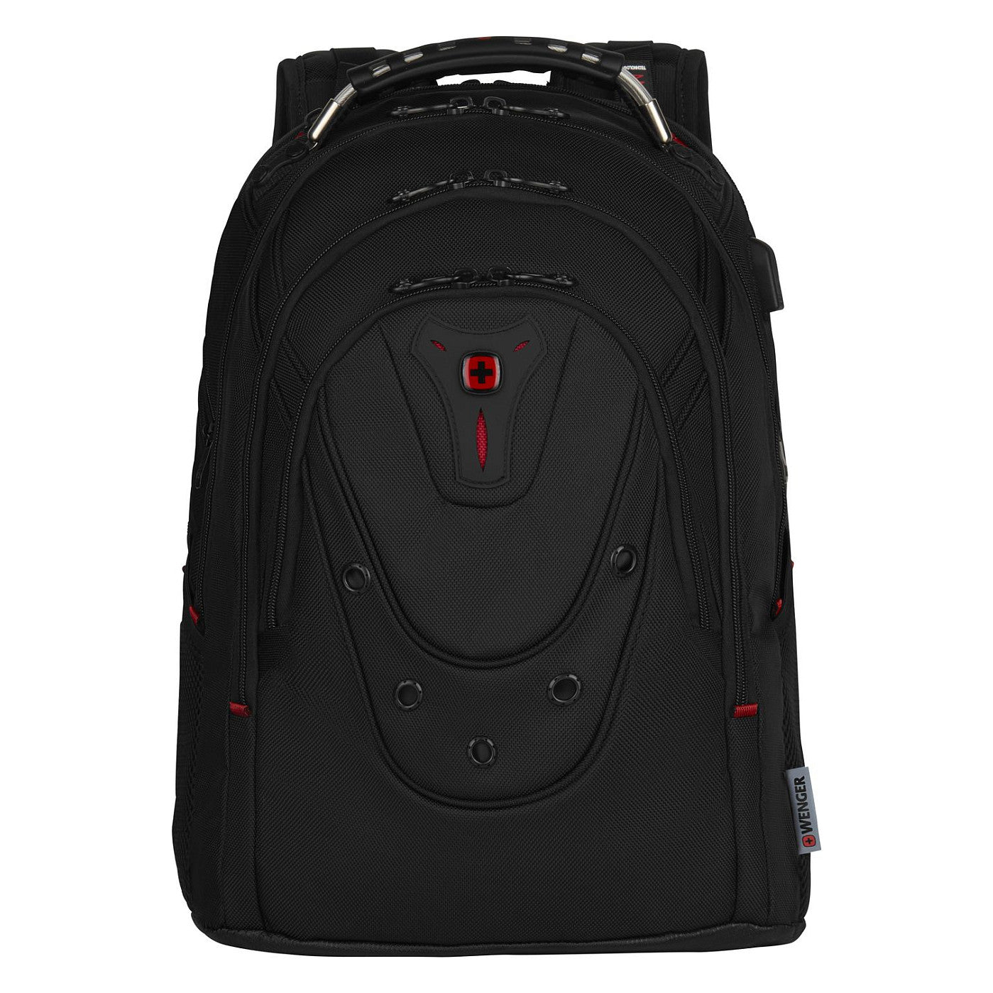 WENGER Ibex Ballistic Deluxe 35.56cm 14Zoll-40.64cm 16Zoll Laptop Backpack Black