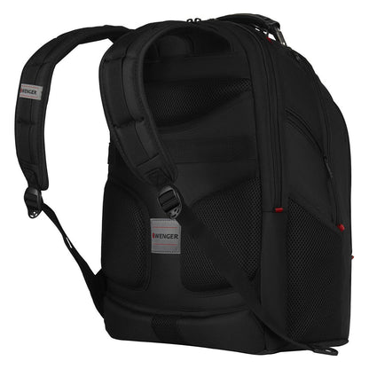 WENGER Ibex Ballistic Deluxe 35.56cm 14Zoll-40.64cm 16Zoll Laptop Backpack Black