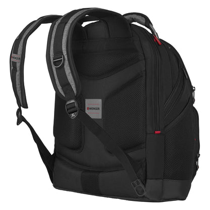 WENGER Ibex Ballistic Deluxe 35.56cm 14Zoll-40.64cm 16Zoll Laptop Backpack Black