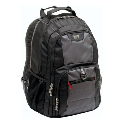 WENGER Pillar Notebook Rucksack fuer 35,8 bis 39,6cm 14,1 bis 15,6Zoll Tablet, Laptop schwarz grau