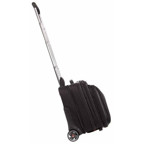 WENGER Patriot 2teiliges Buniness-Set 43.2cm 17Zoll Trolley schwarz - mit passendem Notebookkoffer 39cm 15.4Zoll
