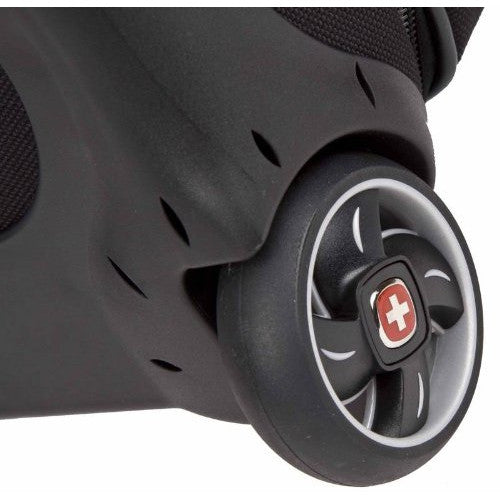 WENGER Patriot 2teiliges Buniness-Set 43.2cm 17Zoll Trolley schwarz - mit passendem Notebookkoffer 39cm 15.4Zoll