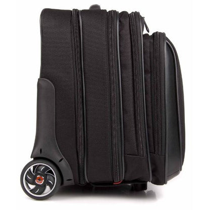 WENGER Patriot 2teiliges Buniness-Set 43.2cm 17Zoll Trolley schwarz - mit passendem Notebookkoffer 39cm 15.4Zoll
