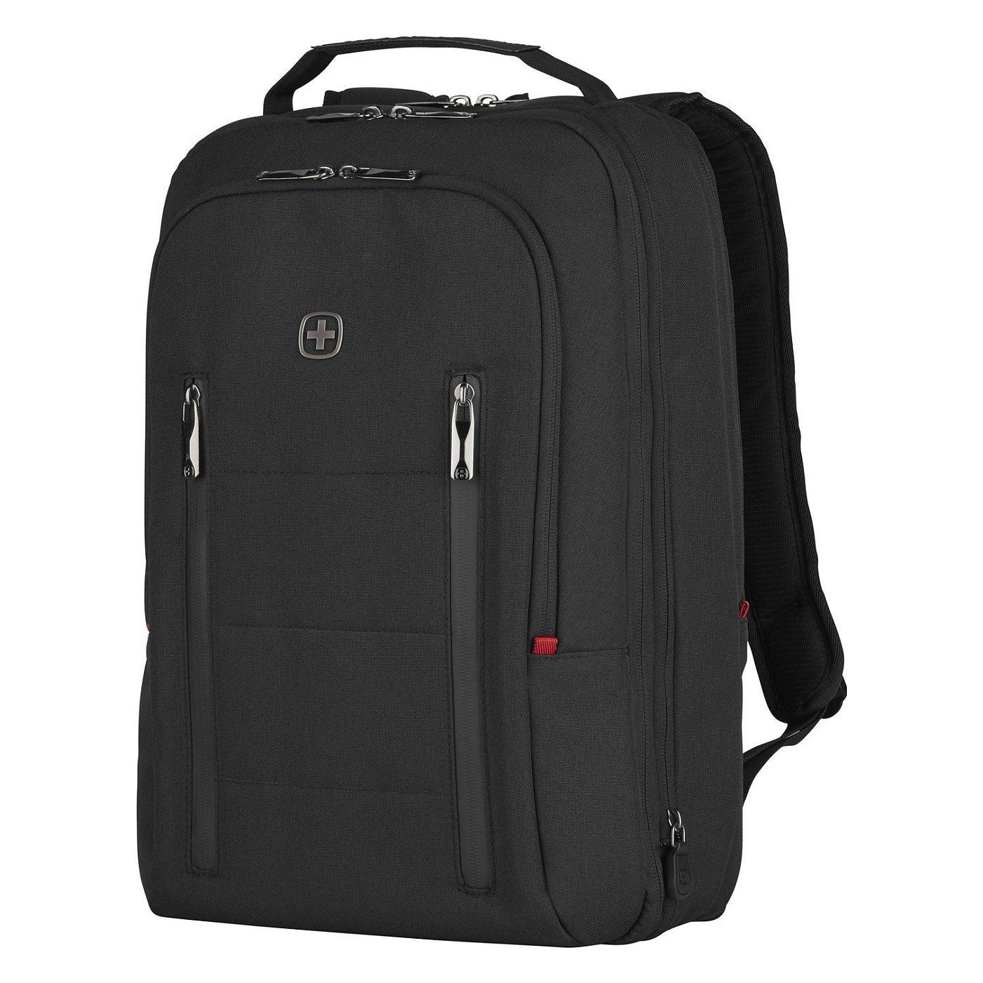 WENGER City Traveler Carry-On 40,64cm 16Zoll Laptop Backpack w/ 12inch Tablet Pocket Black