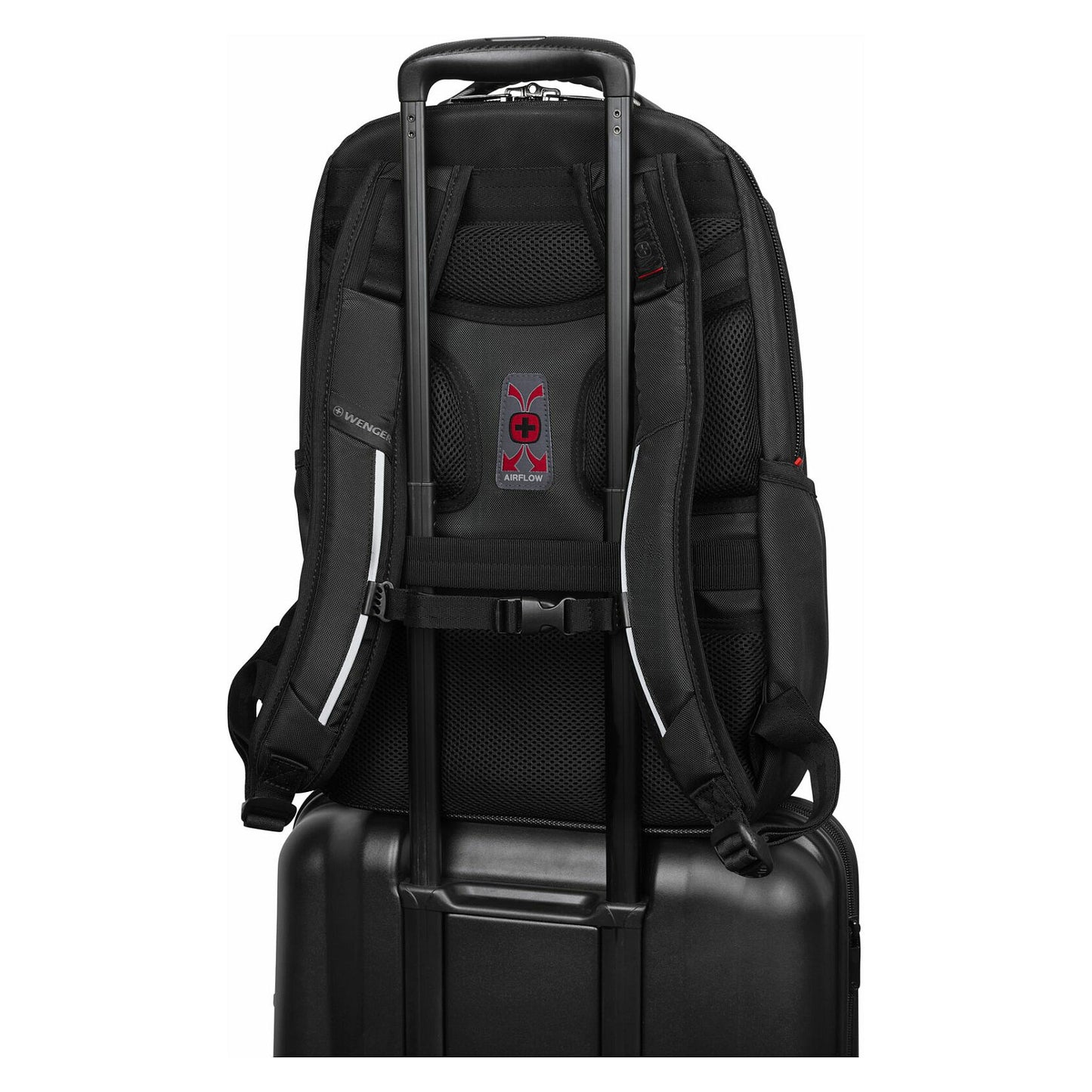 WENGER Cosmic 43,18cm 17Zoll Laptop Backpack with Tablet Pocket Black