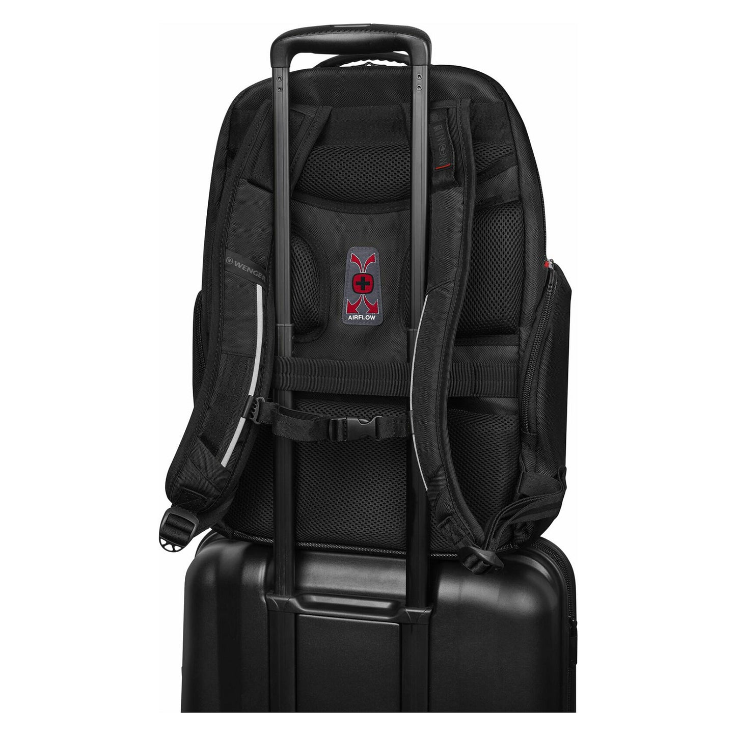 WENGER Meteor 43,18cm 17Zoll Laptop Backpack with Tablet Pocket Black