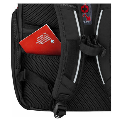 WENGER Meteor 43,18cm 17Zoll Laptop Backpack with Tablet Pocket Black