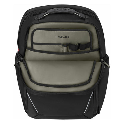 WENGER Meteor 43,18cm 17Zoll Laptop Backpack with Tablet Pocket Black