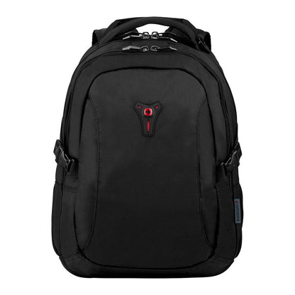 WENGER Sidebar Notebook Rucksack fuer 35,8 bis 39,6cm 14,1 bis 15,6Zoll Tablet Laptop 2 seitliche Taschen schwarz