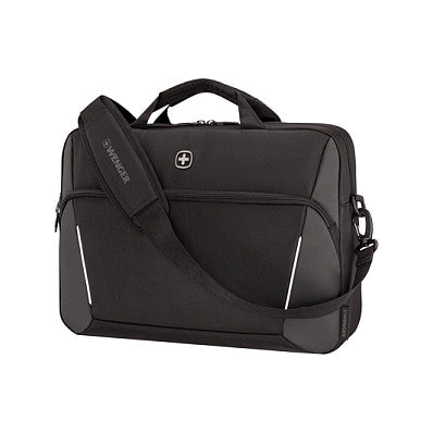 WENGER XE Compact Brief 16 40,64cm 16Zoll Laptop Briefcase with Tablet Pocket Black