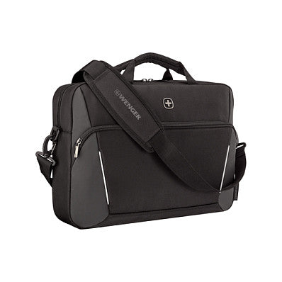 WENGER XE Compact Brief 16 40,64cm 16Zoll Laptop Briefcase with Tablet Pocket Black