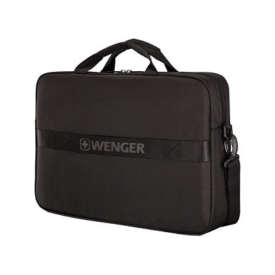 WENGER XE Compact Brief 16 40,64cm 16Zoll Laptop Briefcase with Tablet Pocket Black