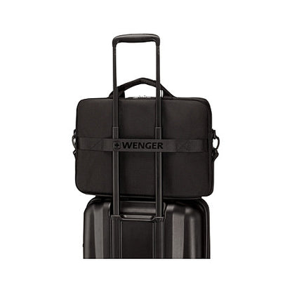 WENGER XE Compact Brief 16 40,64cm 16Zoll Laptop Briefcase with Tablet Pocket Black