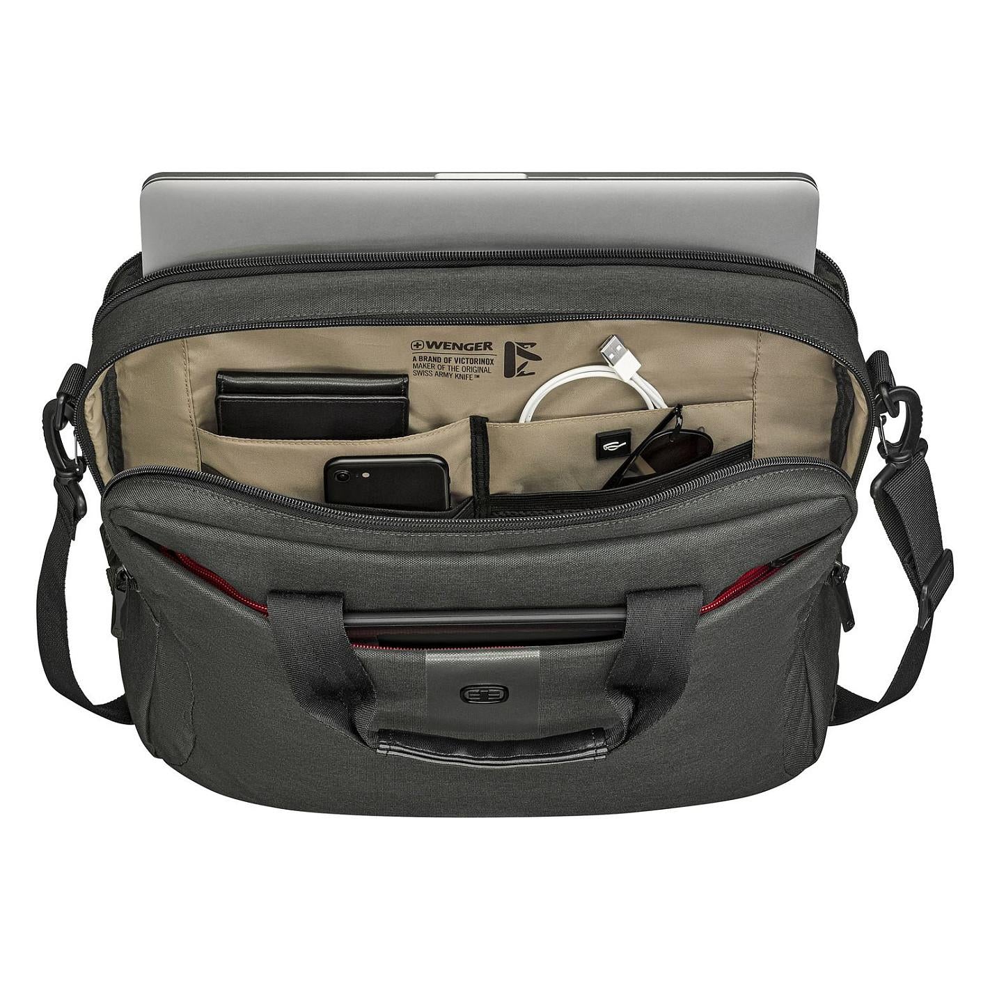 WENGER MX ECO Brief 40,64cm 16Zoll Laptop Briefcase Charcoal