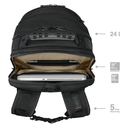 WENGER Legacy Black Series 40,64cm 16Zoll Laptop Backpack Black
