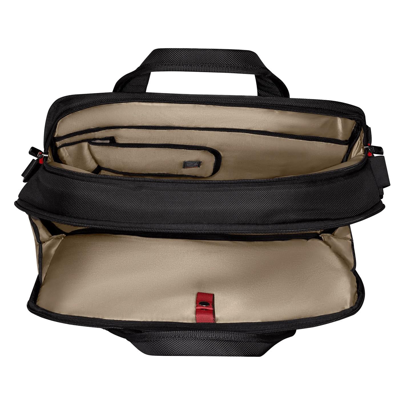 WENGER Cosmic Brief 35,56cm 14Zoll - 40,64cm 16Zoll Laptop Briefcase with Tablet Pocket Black