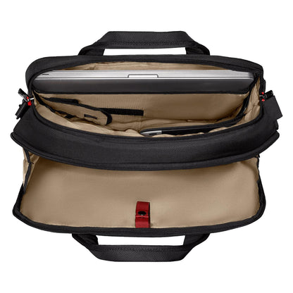 WENGER Cosmic Brief 35,56cm 14Zoll - 40,64cm 16Zoll Laptop Briefcase with Tablet Pocket Black