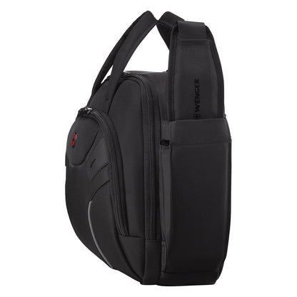 WENGER Cosmic Brief 35,56cm 14Zoll - 40,64cm 16Zoll Laptop Briefcase with Tablet Pocket Black