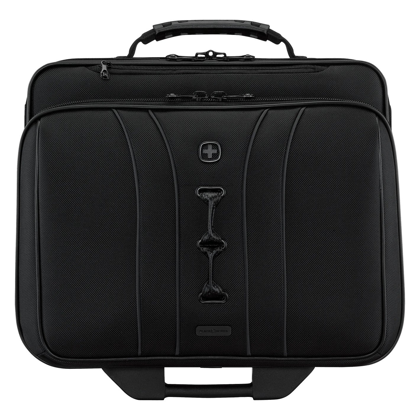 WENGER Legacy Black Series 39,62cm 15,6Zoll Wheeled Laptop Case w Tablet Pocket Black