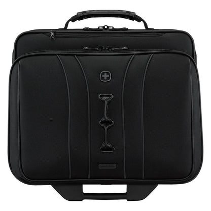 WENGER Legacy Black Series 39,62cm 15,6Zoll Wheeled Laptop Case w Tablet Pocket Black
