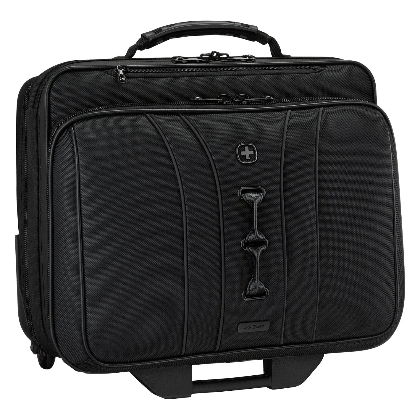 WENGER Legacy Black Series 39,62cm 15,6Zoll Wheeled Laptop Case w Tablet Pocket Black