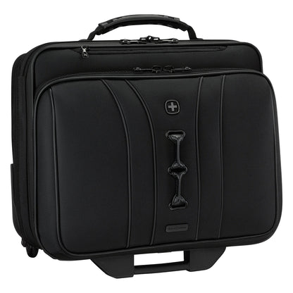 WENGER Legacy Black Series 39,62cm 15,6Zoll Wheeled Laptop Case w Tablet Pocket Black