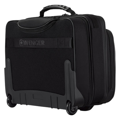 WENGER Legacy Black Series 39,62cm 15,6Zoll Wheeled Laptop Case w Tablet Pocket Black