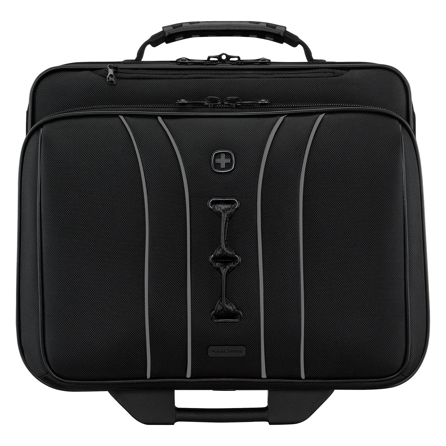 WENGER Legacy Black Series 39,62cm 15,6Zoll Wheeled Laptop Case w Tablet Pocket Black
