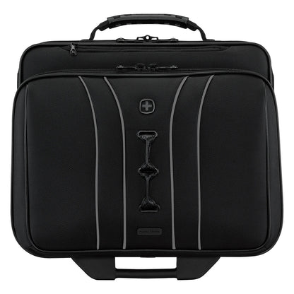 WENGER Legacy Black Series 39,62cm 15,6Zoll Wheeled Laptop Case w Tablet Pocket Black