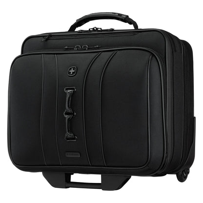 WENGER Legacy Black Series 39,62cm 15,6Zoll Wheeled Laptop Case w Tablet Pocket Black