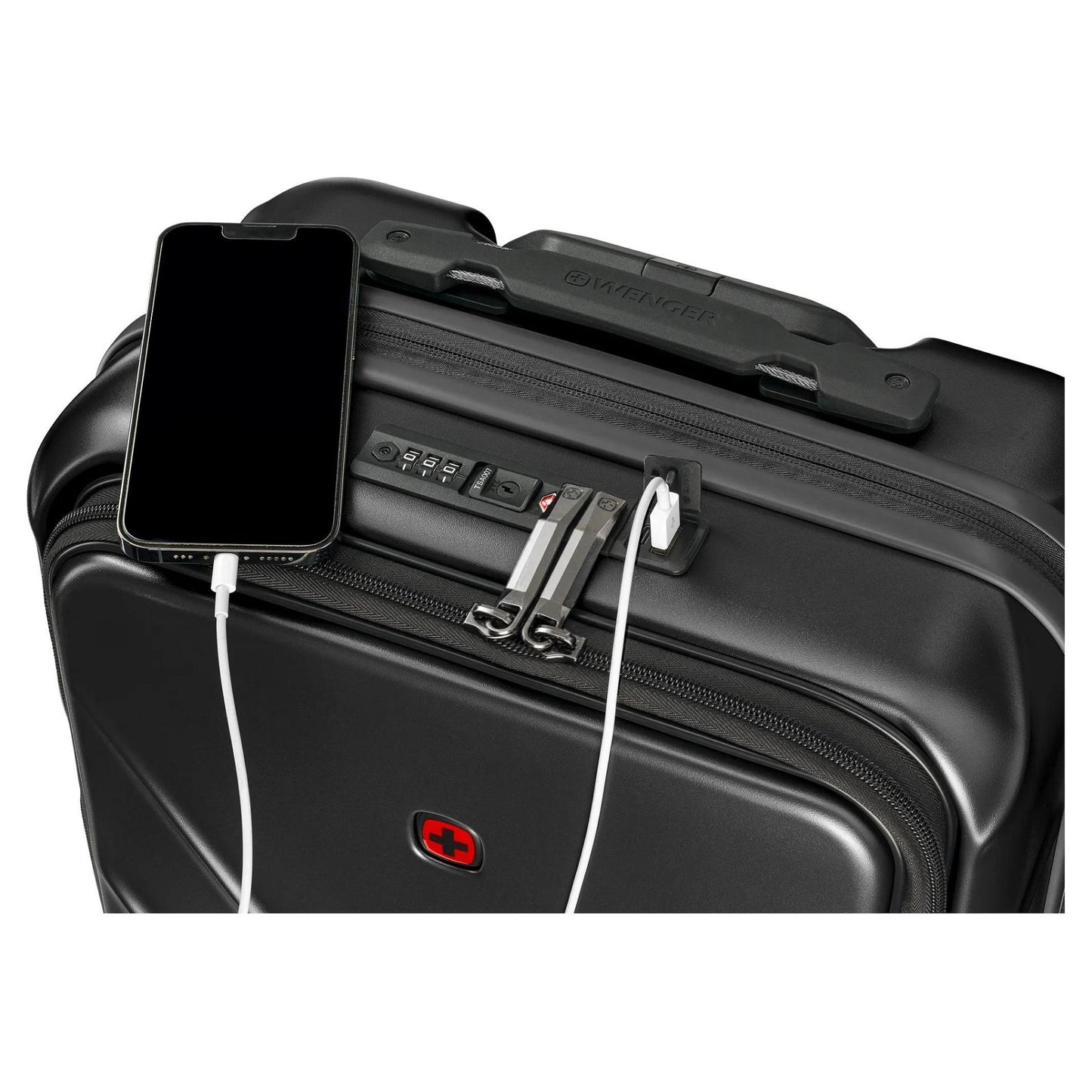 Wenger Amplix Hardside Carry-On schwarz