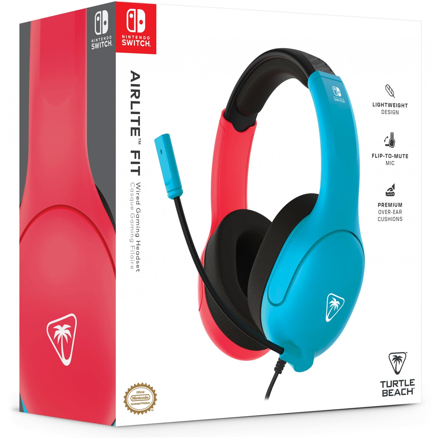 Turtle Beach Airlite Fit Headset NS Neon Blue & Red