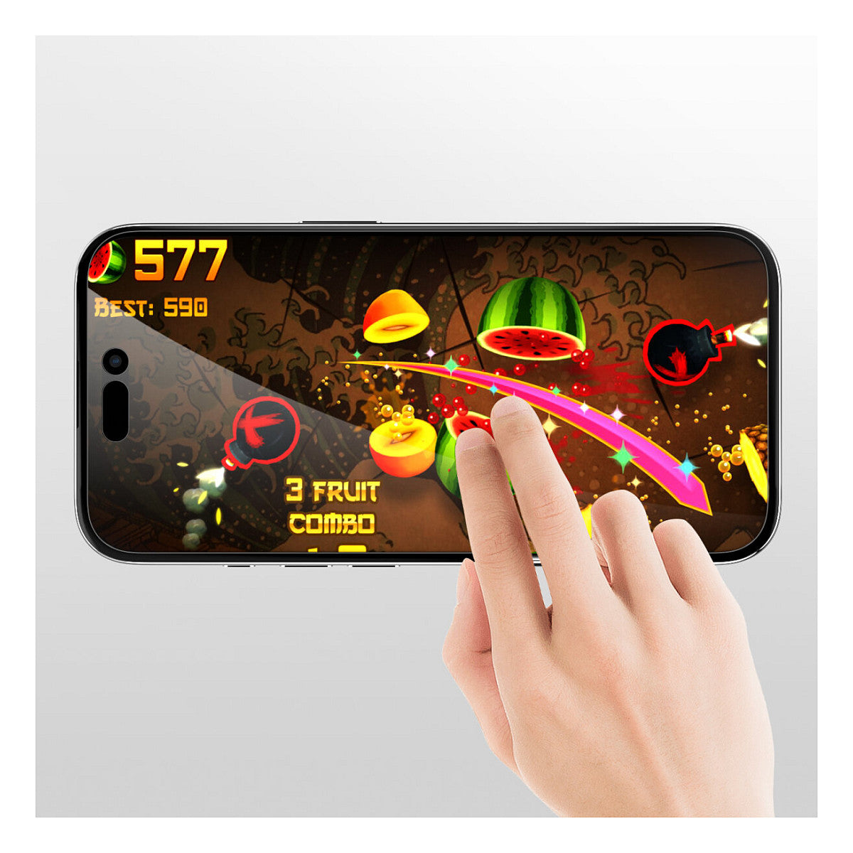 4smarts Second Glass Privacy mit Montagerahmen iPhone 17
