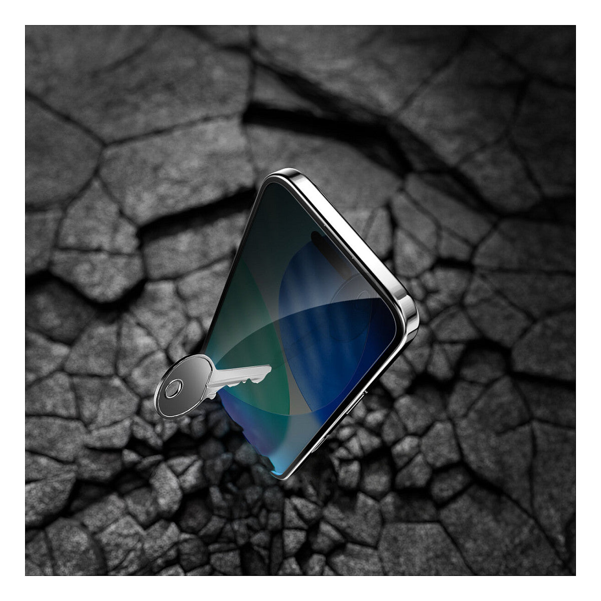 4smarts Second Glass Privacy mit Montagerahmen iPhone 17