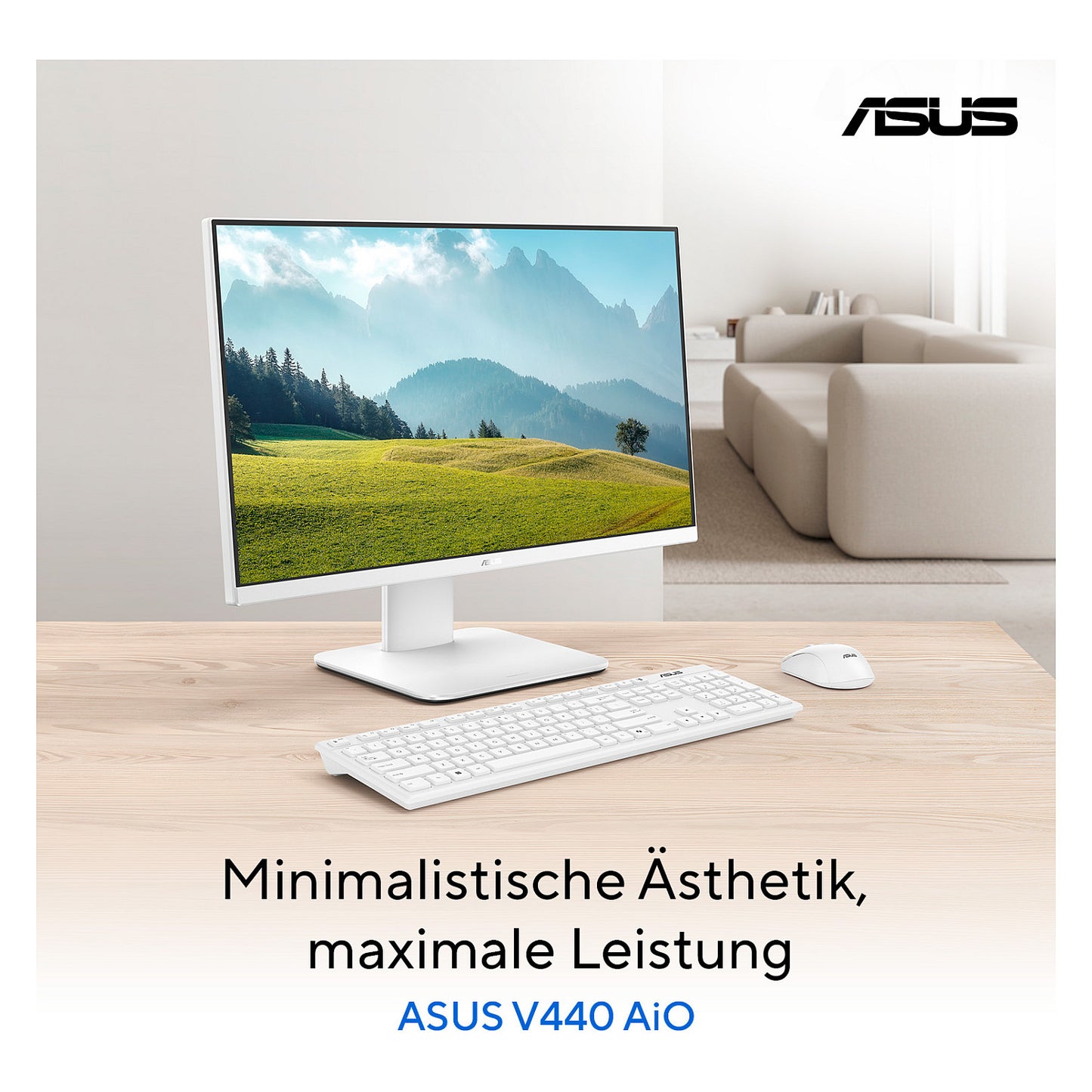 ASUS ExpertCenter P4 24" i5-13420H 8 512 V440VAK-WPC953W W11H