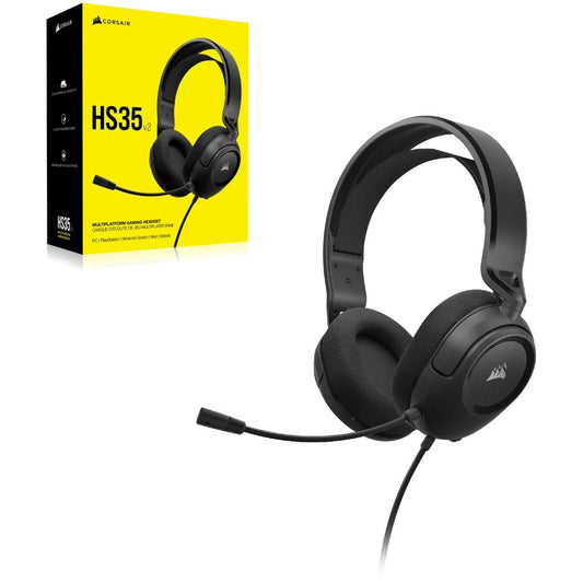 HS35 V2 Multiplatform Gaming Headset, Red - EU