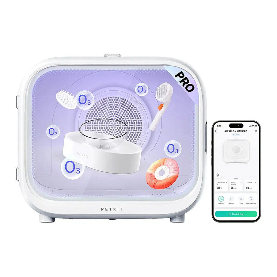 PETKIT AirSalon Max Pro Hundetrockner 360 Grad leise UVC App Steuerung