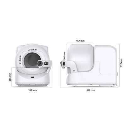 PETKIT Purobot Max Katzentoilette selbstreinigend automatisch App