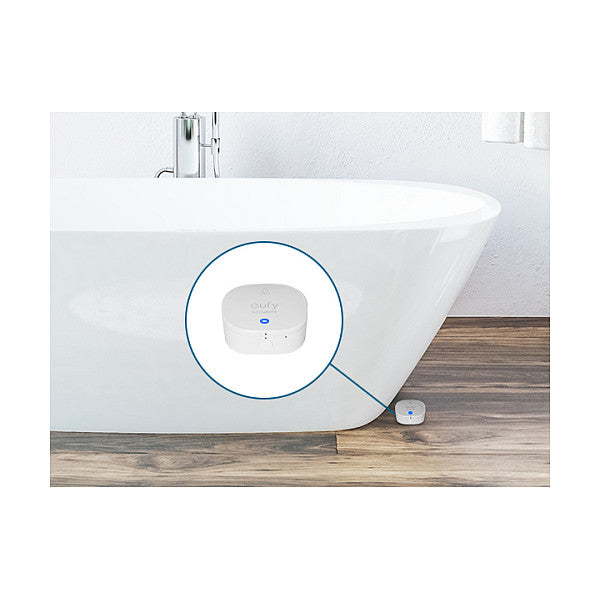 Eufy - Alarmflut- und Frostsensor - kabellos - Wi-Fi - wei