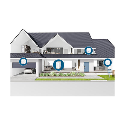 Eufy - Alarmflut- und Frostsensor - kabellos - Wi-Fi - wei