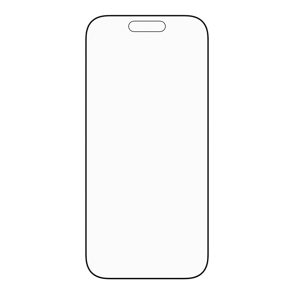 PanzerGlass Stealth Screen Protector w. Black Frame iPhone 17 | iPhone 16 Pro | Ultra-Wide Fit w. Fastfit in-a-box