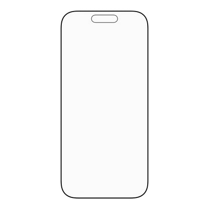 PanzerGlass Stealth Screen Protector w. Black Frame iPhone 17 | iPhone 16 Pro | Ultra-Wide Fit w. Fastfit in-a-box