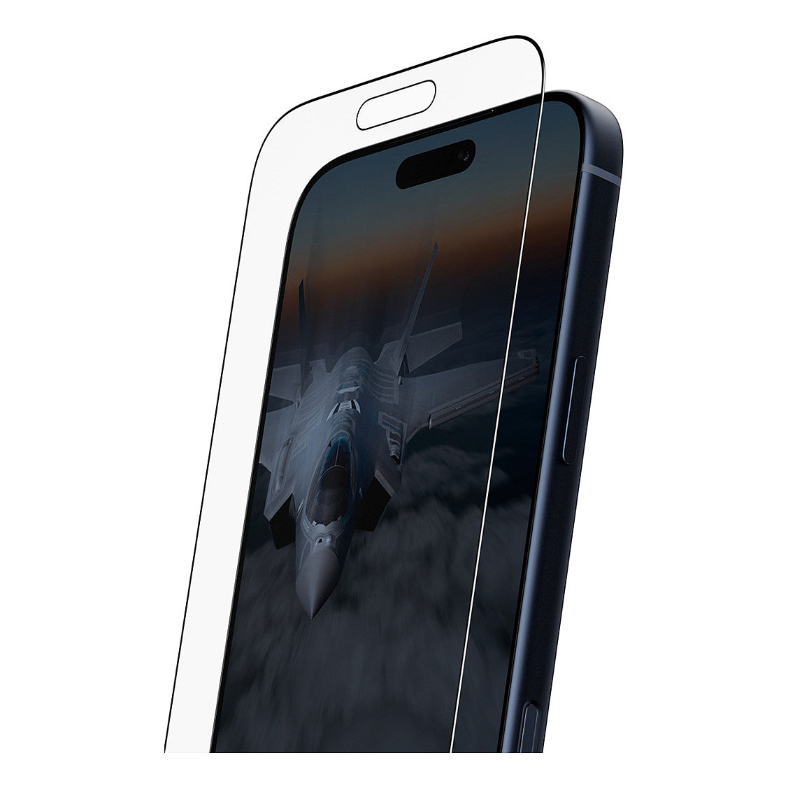 PanzerGlass Stealth Screen Protector w. Black Frame iPhone 17 Pro Max | Ultra-Wide Fit w. Fastfit in-a-box