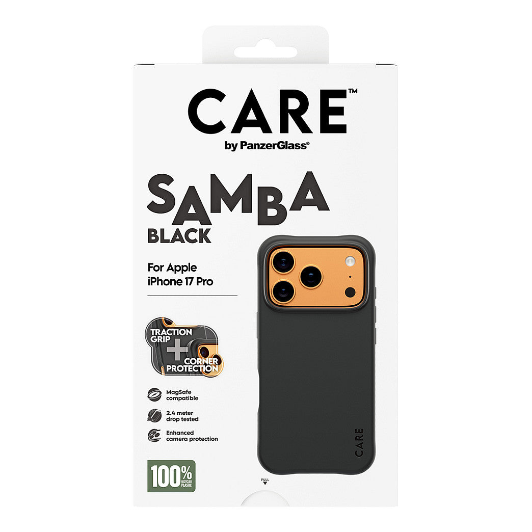 CARE fashionable Samba black MagSafe iPhone 17 Pro