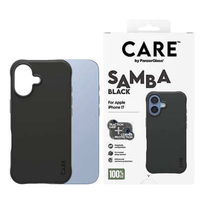 CARE fashionable Samba black MagSafe iPhone 17